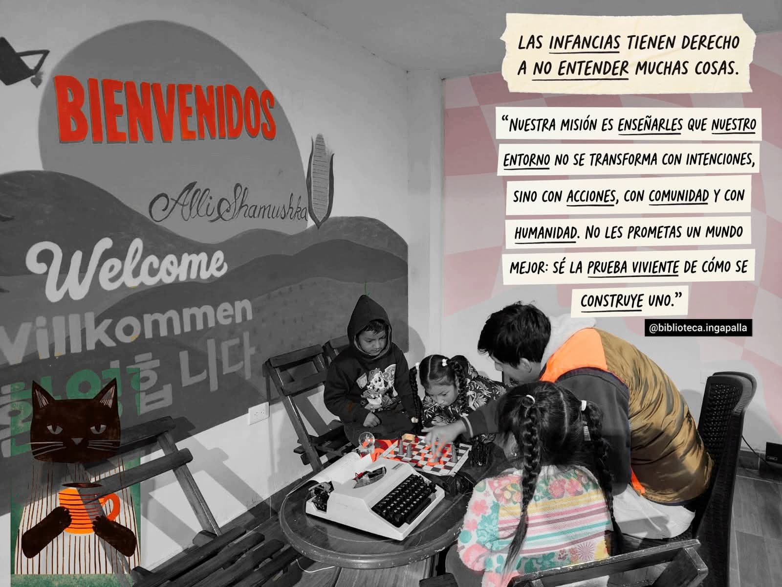 Actividades en la Biblioteca Inga Palla